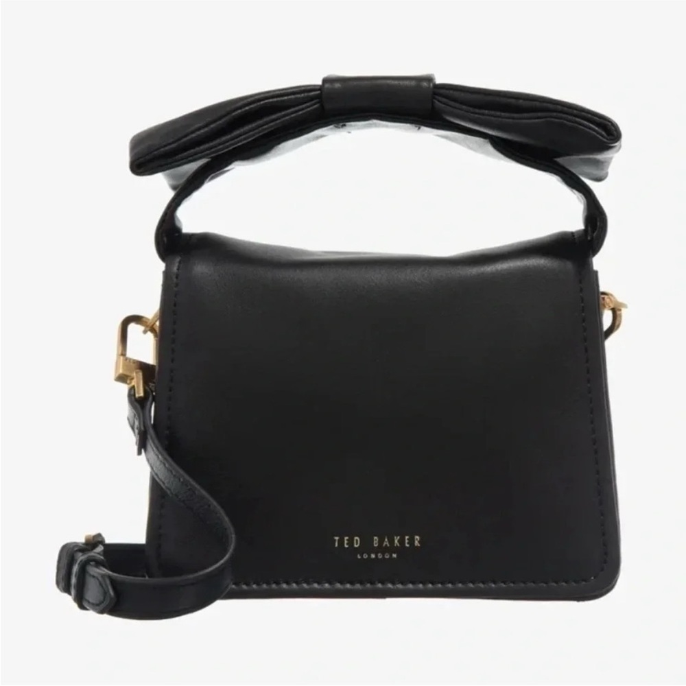 Ted Baker Black Bag with Bow Accent